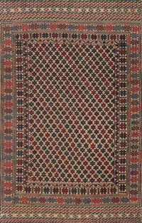 Machine Washable Traditional Night Red Rug, wshtr2296