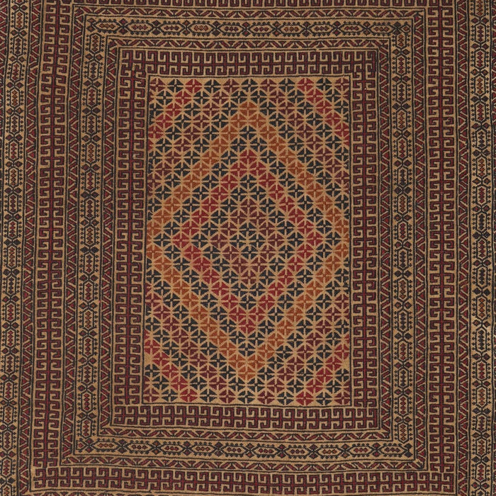 Machine Washable Traditional Night Red Rug, wshtr2297