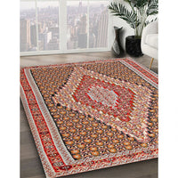 Traditional Brown Southwestern Rug, tr229