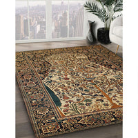 Traditional Bakers Brown Persian Rug, tr22