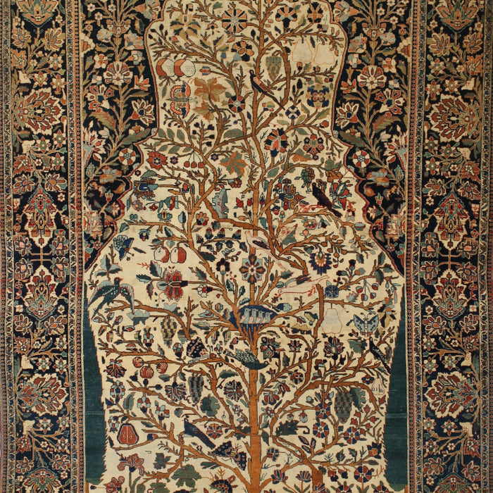 Traditional Bakers Brown Persian Rug, tr22