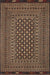 Traditional Bakers Brown Southwestern Rug, tr2300