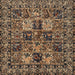 Square Traditional Red Persian Rug, tr2301