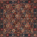 Square Traditional Red Persian Rug, tr2305