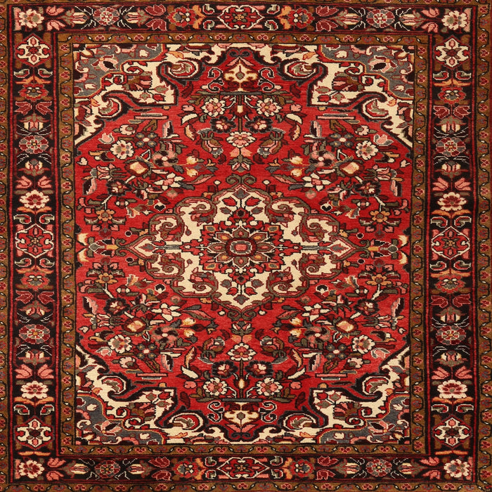 Square Traditional Red Persian Rug, tr2309