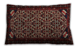 Traditional Classic Rectangular Brown Lumbar Throw Pillow, 13 inch by 19 inch, lbtr2310