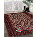 Machine Washable Traditional Brown Rug in a Family Room, wshtr2310