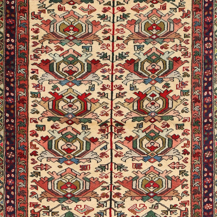 Traditional Saffron Red Persian Rug, tr2311