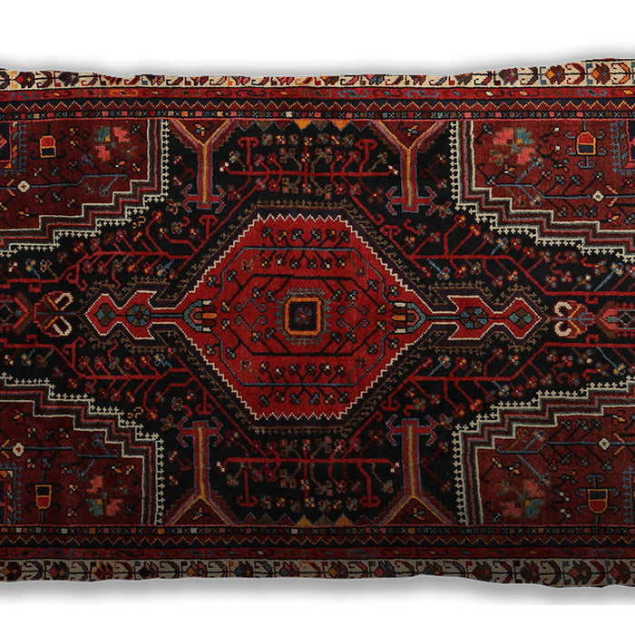 Traditional Classic Rectangular Sepia Brown Lumbar Throw Pillow, 13 inch by 19 inch, lbtr2314