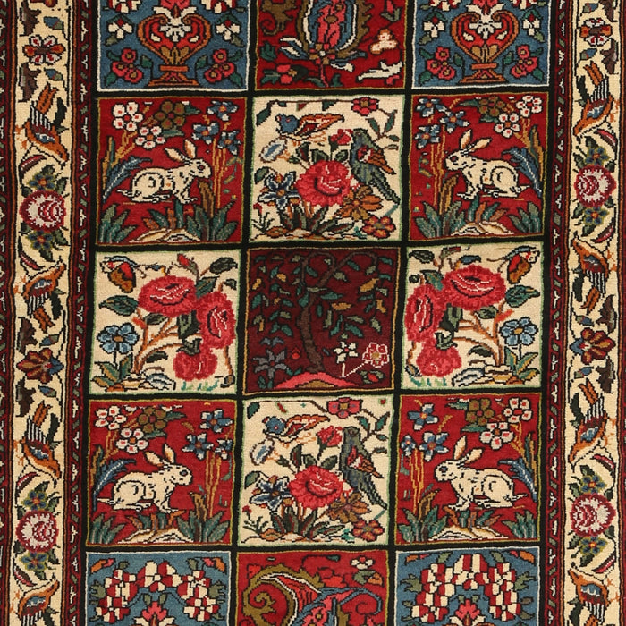 Machine Washable Traditional Dark Almond Brown Rug, wshtr2316