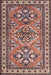 Machine Washable Traditional Light French Beige Brown Rug, wshtr2318