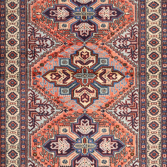 Machine Washable Traditional Light French Beige Brown Rug, wshtr2318