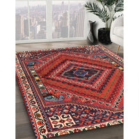 Traditional Dark Almond Brown Persian Rug, tr2319