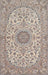 Traditional Desert Sand Beige Medallion Rug, tr231