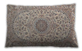 Traditional Classic Rectangular Desert Sand Beige Lumbar Throw Pillow, 13 inch by 19 inch, lbtr231