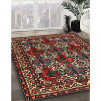 Traditional Dark Almond Brown Persian Rug, tr2320