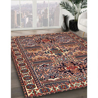 Traditional Camel Brown Persian Rug, tr2321