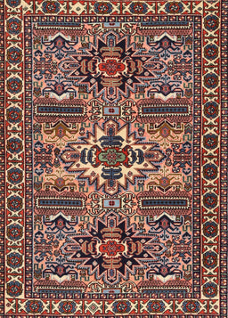 Machine Washable Traditional Camel Brown Rug, wshtr2321