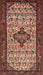 Traditional Saffron Red Persian Rug, tr2323