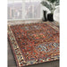 Machine Washable Traditional Light Copper Gold Rug in a Family Room, wshtr2327