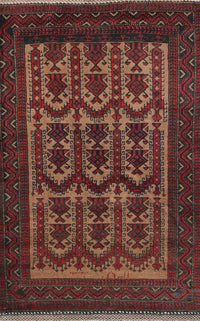 Machine Washable Traditional Chestnut Brown Rug, wshtr2328