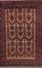 Traditional Chestnut Brown Southwestern Rug, tr2328