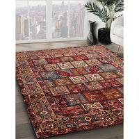 Traditional Saffron Red Persian Rug, tr232