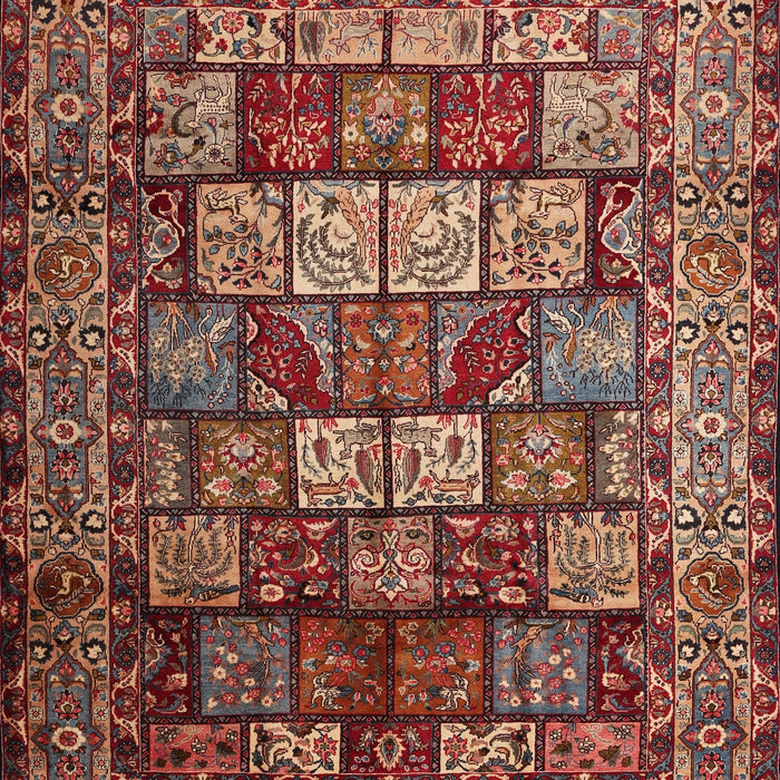 Traditional Saffron Red Persian Rug, tr232