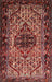 Traditional Orange Salmon Pink Persian Rug, tr2330