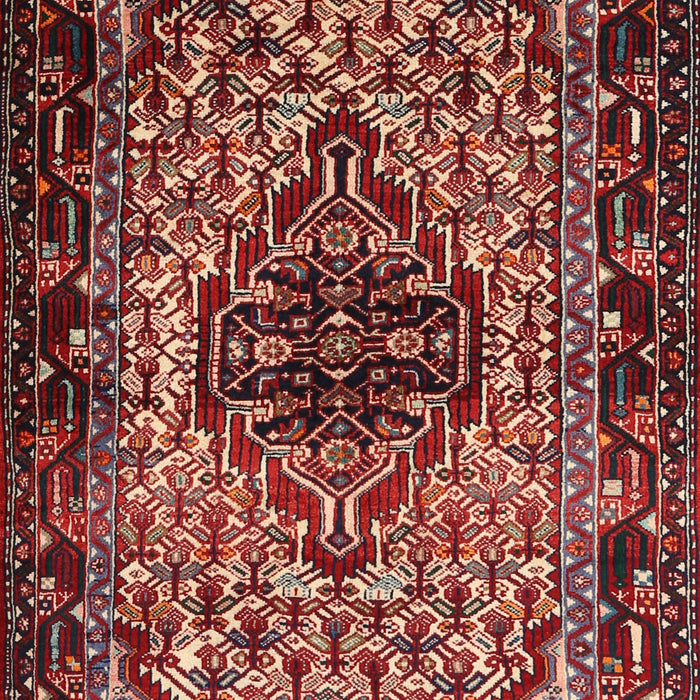 Traditional Orange Salmon Pink Persian Rug, tr2330