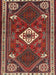 Machine Washable Traditional Dark Almond Brown Rug, wshtr2336