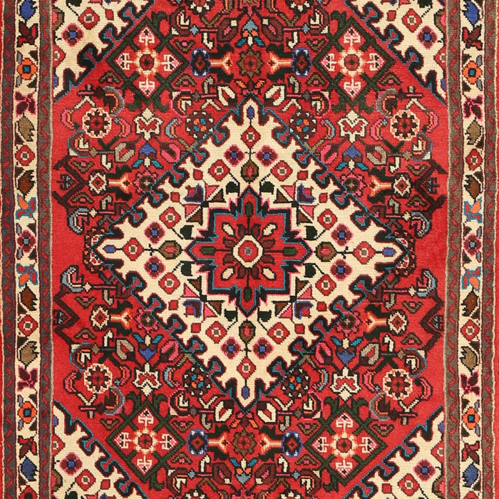 Traditional Orange Salmon Pink Persian Rug, tr2337