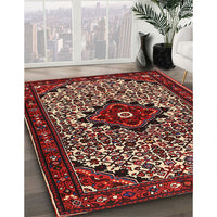 Traditional Dark Almond Brown Persian Rug, tr2338