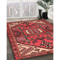 Traditional Rust Pink Persian Rug, tr2339