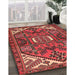 Traditional Rust Pink Persian Rug in Family Room, tr2339