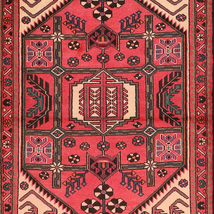 Traditional Rust Pink Persian Rug, tr2339