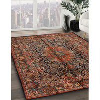 Traditional Red Medallion Rug, tr233