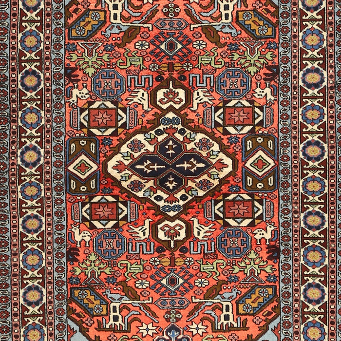 Traditional Camel Brown Persian Rug, tr2340