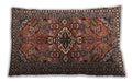 Traditional Classic Rectangular Camel Brown Lumbar Throw Pillow, 13 inch by 19 inch, lbtr2340