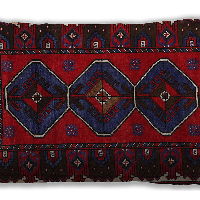 Traditional Classic Rectangular Black Lumbar Throw Pillow, 13 inch by 19 inch, lbtr2345