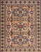 Traditional Red Brown Persian Rug, tr2346