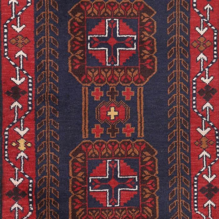 Machine Washable Traditional Tomato Red Rug, wshtr2347