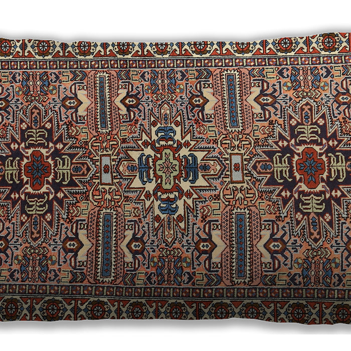Traditional Classic Rectangular Light French Beige Brown Lumbar Throw Pillow, 13 inch by 19 inch, lbtr2349