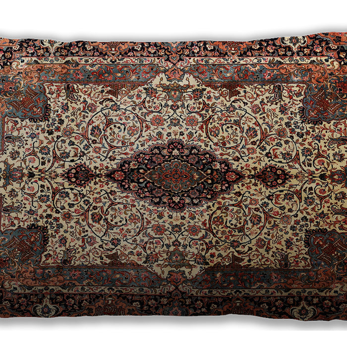 Traditional Classic Rectangular Camel Brown Lumbar Throw Pillow, 13 inch by 19 inch, lbtr235