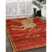 Machine Washable Traditional Red Rug in a Family Room, wshtr2361