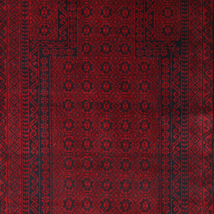 Machine Washable Traditional Dark Scarlet Red Rug, wshtr2362
