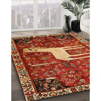 Traditional Red Animal Rug, tr2363