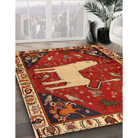 Traditional Red Persian Rug, tr2365