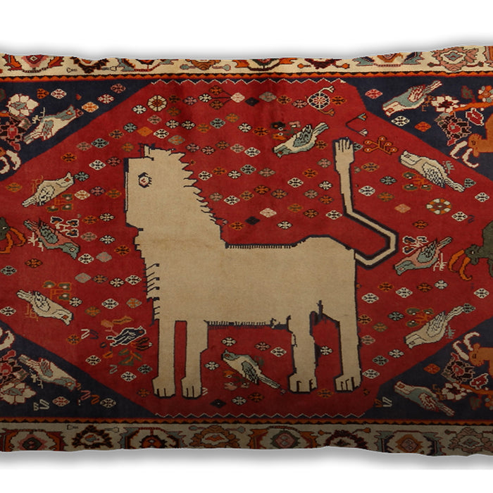 Traditional Classic Rectangular Red Lumbar Throw Pillow, 13 inch by 19 inch, lbtr2365