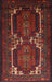 Traditional Chestnut Brown Persian Rug, tr2371